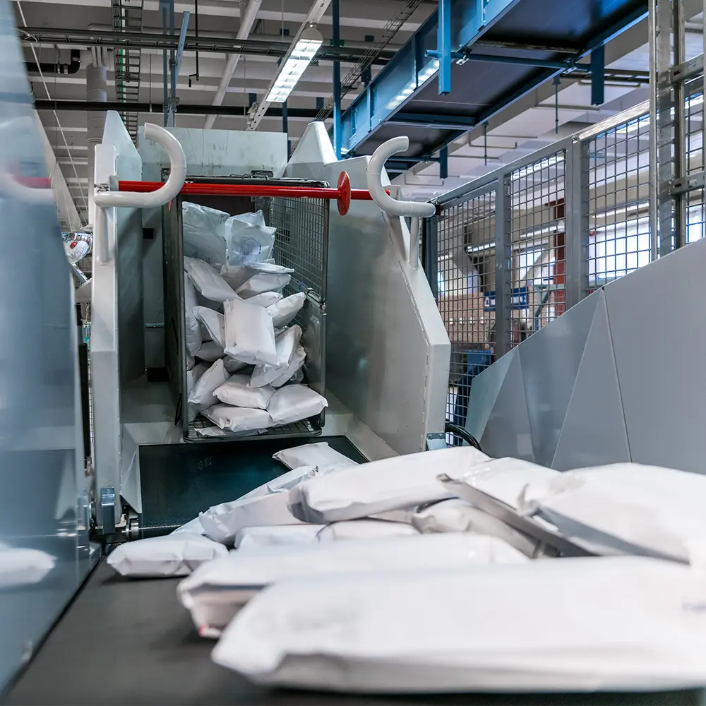 Betrouwbare 24/7 Sorteeroplossingen voor Post en Pakketten | DistriSort